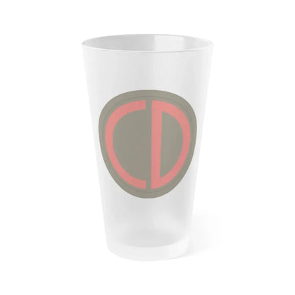 85th Division SSI (U.S. Army) Frosted Pint Glass 16oz Default Title - Go Mug Yourself