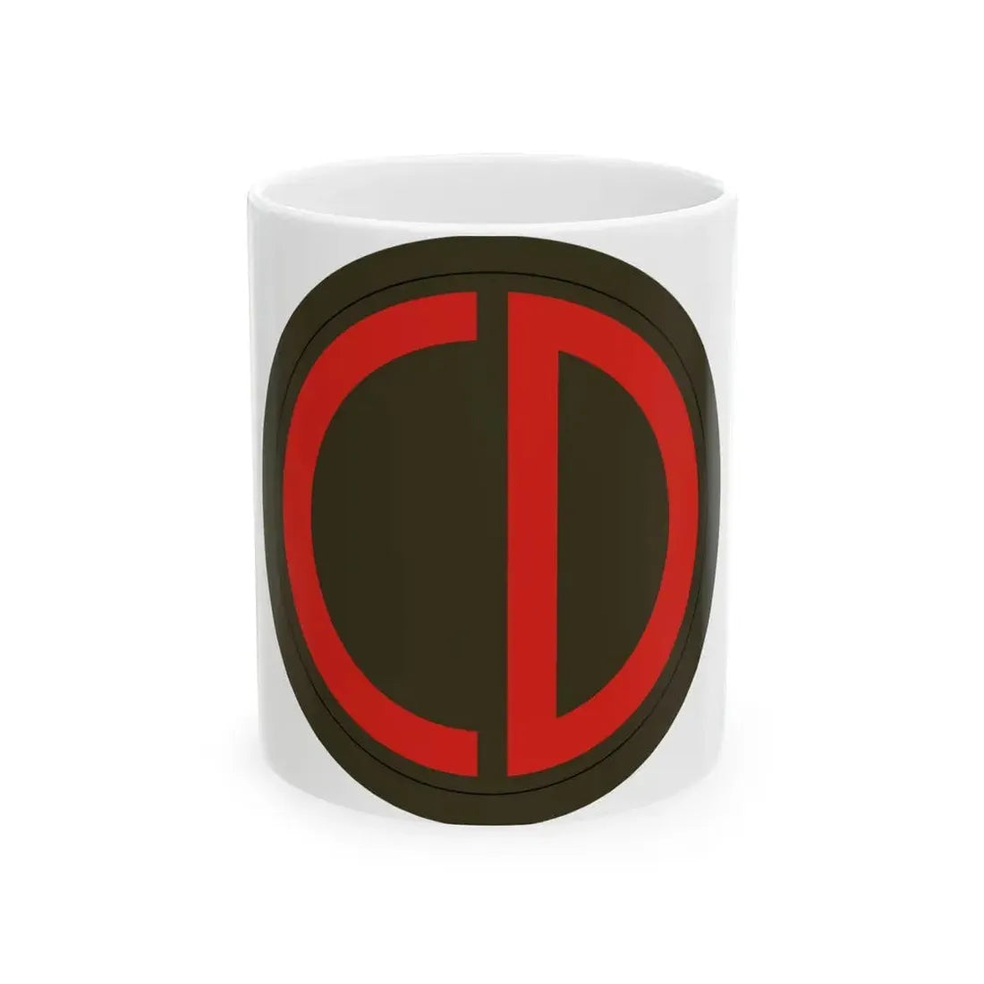 85th Division SSI (U.S. Army) White Coffee Mug 11oz - Go Mug Yourself