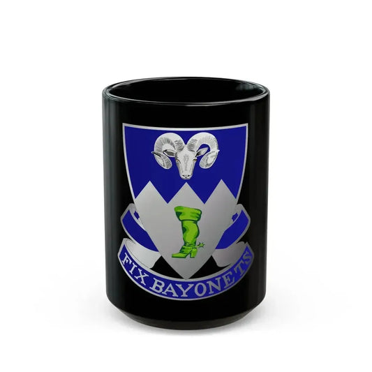 85th Infantry Regiment (U.S. Army) Black Coffee Mug 15oz - Go Mug Yourself