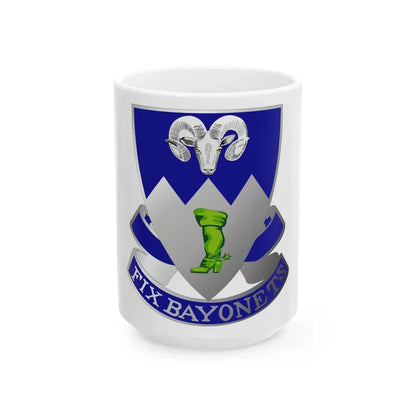 85th Infantry Regiment (U.S. Army) White Coffee Mug 15oz - Go Mug Yourself