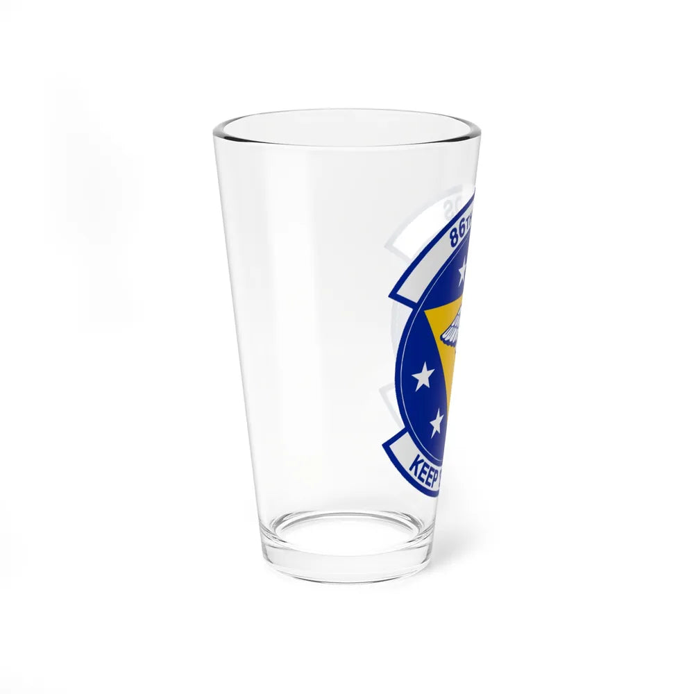 86 Aerospace Medicine Squadron USAFE (U.S. Air Force) Pint Glass 16oz-Go Mug Yourself