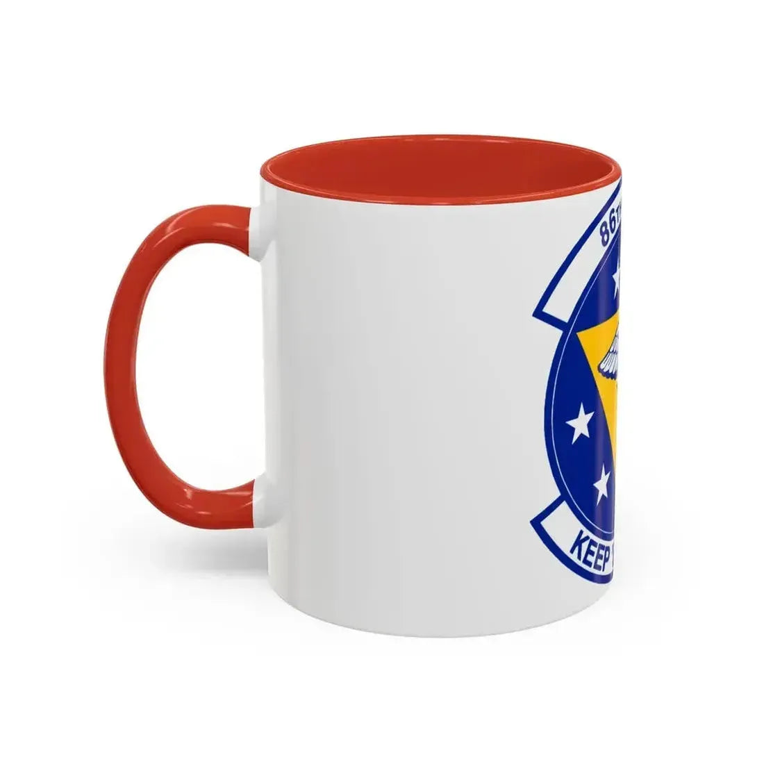 86 Aerospace Medicine Squadron USAFE (U.S. Air Force) Accent Coffee Mug - Go Mug Yourself