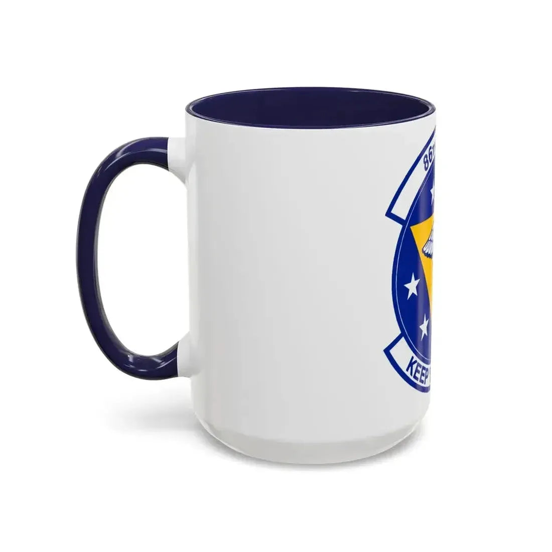 86 Aerospace Medicine Squadron USAFE (U.S. Air Force) Accent Coffee Mug - Go Mug Yourself