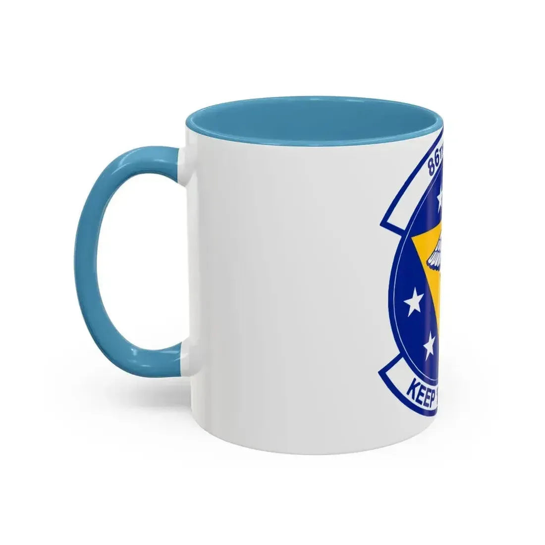 86 Aerospace Medicine Squadron USAFE (U.S. Air Force) Accent Coffee Mug - Go Mug Yourself