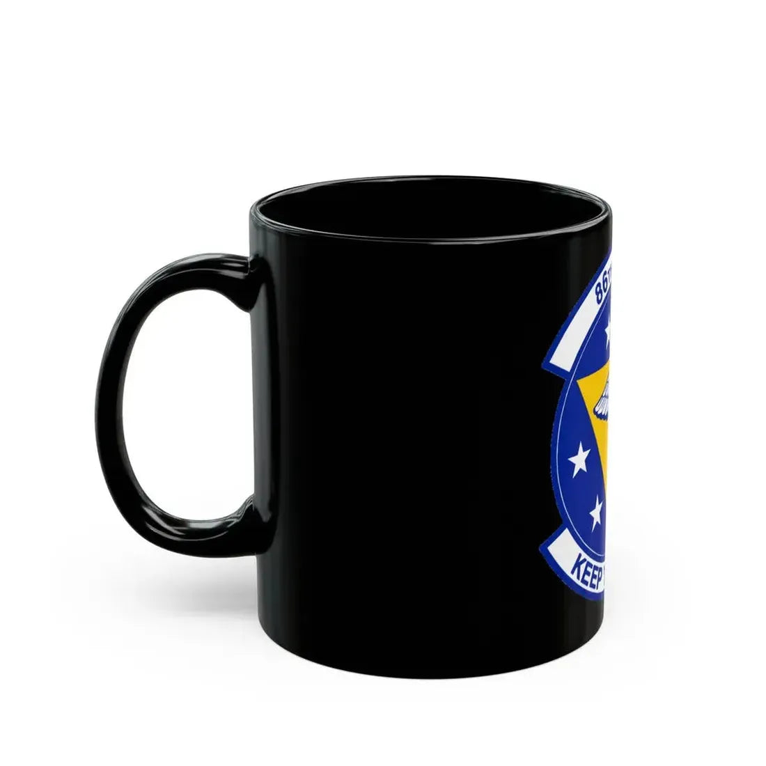 86 Aerospace Medicine Squadron USAFE (U.S. Air Force) Black Coffee Mug - Go Mug Yourself