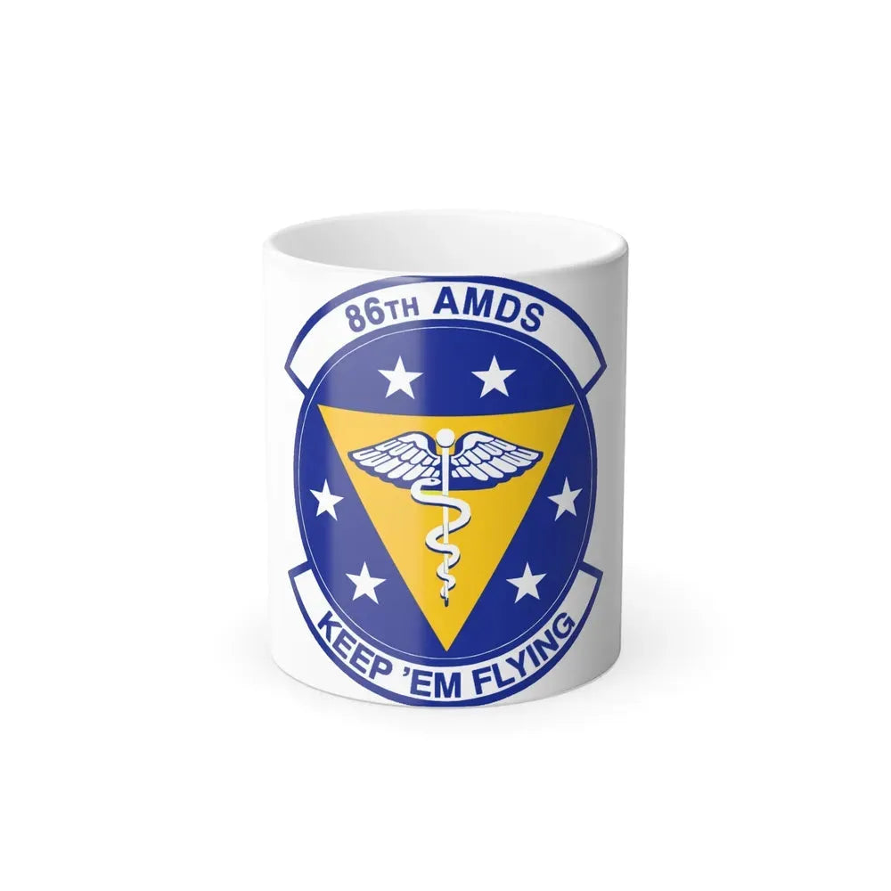 86 Aerospace Medicine Squadron USAFE (U.S. Air Force) Color Changing Mug 11oz - Go Mug Yourself