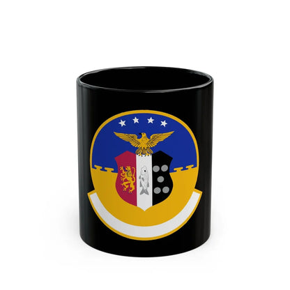 86 Civil Engineer Squadron USAFE (U.S. Air Force) Black Coffee Mug-11oz-Go Mug Yourself