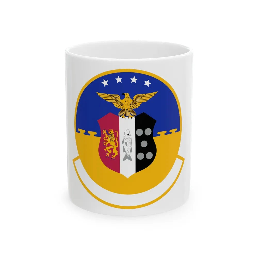 86 Civil Engineer Squadron USAFE (U.S. Air Force) White Coffee Mug-11oz-Go Mug Yourself