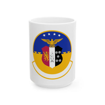 86 Civil Engineer Squadron USAFE (U.S. Air Force) White Coffee Mug-15oz-Go Mug Yourself