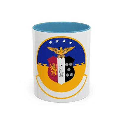 86 Civil Engineer Squadron USAFE (U.S. Air Force) Accent Coffee Mug 11oz Light Blue - Go Mug Yourself