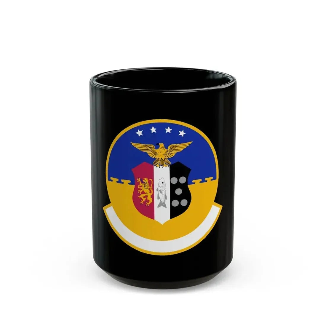 86 Civil Engineer Squadron USAFE (U.S. Air Force) Black Coffee Mug 15oz - Go Mug Yourself