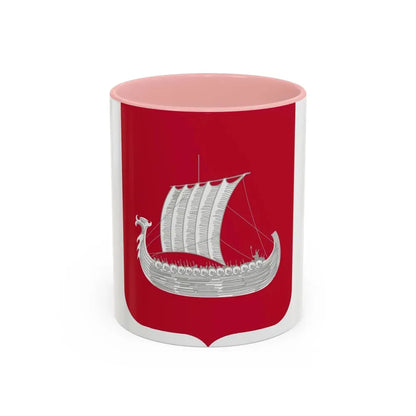 86 Engineer Battalion 2 (U.S. Army) Accent Coffee Mug 11oz Pink - Go Mug Yourself