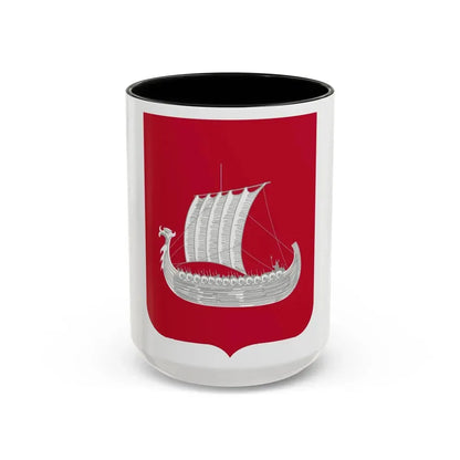 86 Engineer Battalion 2 (U.S. Army) Accent Coffee Mug 15oz Black - Go Mug Yourself