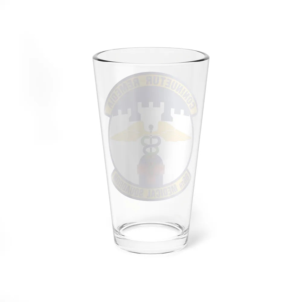 86 Medical Squadron USAFE (U.S. Air Force) Pint Glass 16oz-Go Mug Yourself