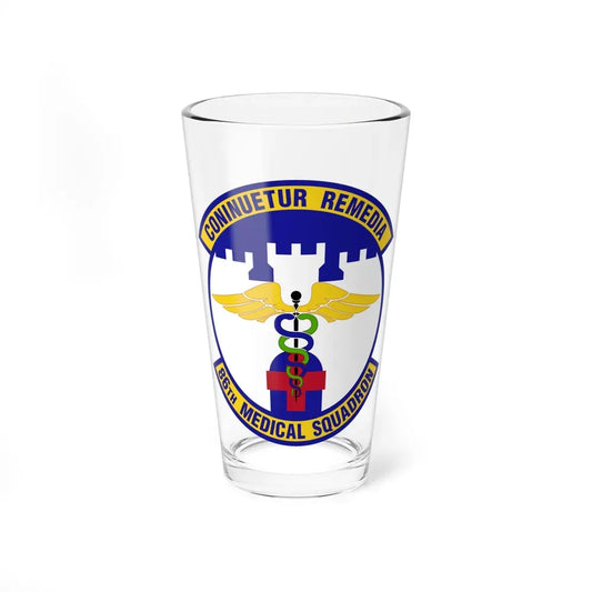 86 Medical Squadron USAFE (U.S. Air Force) Pint Glass 16oz 16oz - Go Mug Yourself