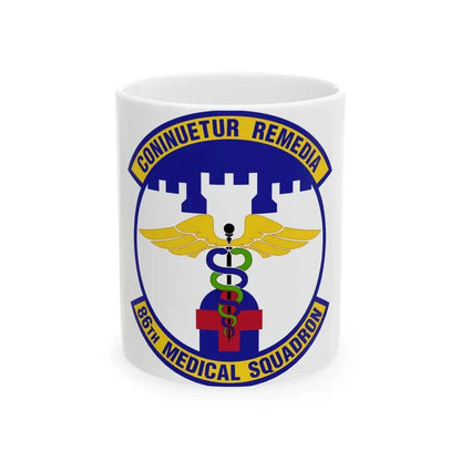 86 Medical Squadron USAFE (U.S. Air Force) White Coffee Mug 11oz - Go Mug Yourself
