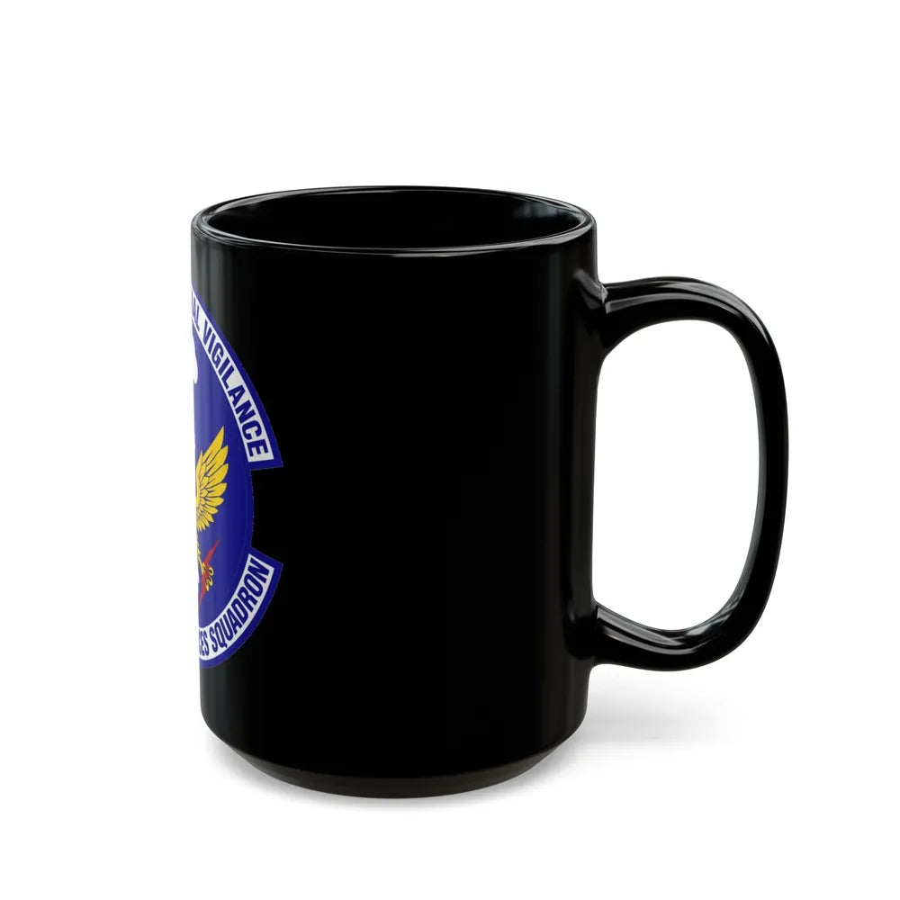 86 Security Forces Squadron USAFE (U.S. Air Force) Black Coffee Mug-Go Mug Yourself