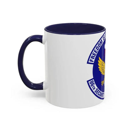 86 Security Forces Squadron USAFE (U.S. Air Force) Accent Coffee Mug - Go Mug Yourself