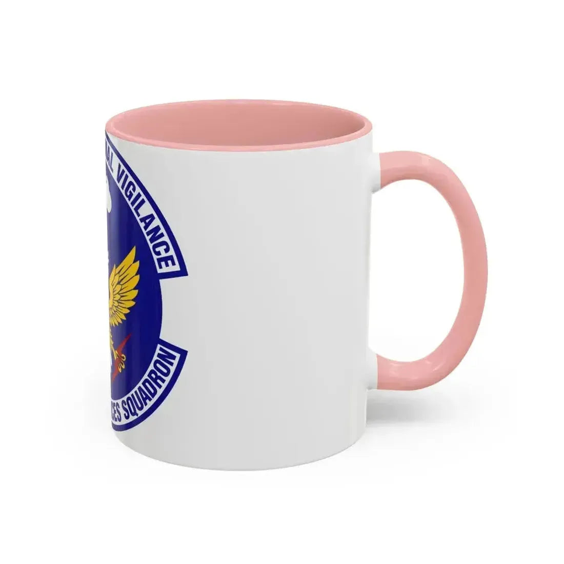 86 Security Forces Squadron USAFE (U.S. Air Force) Accent Coffee Mug - Go Mug Yourself