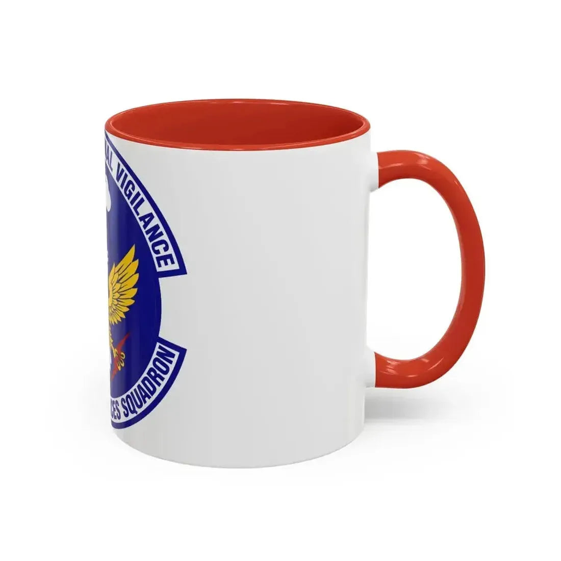 86 Security Forces Squadron USAFE (U.S. Air Force) Accent Coffee Mug - Go Mug Yourself