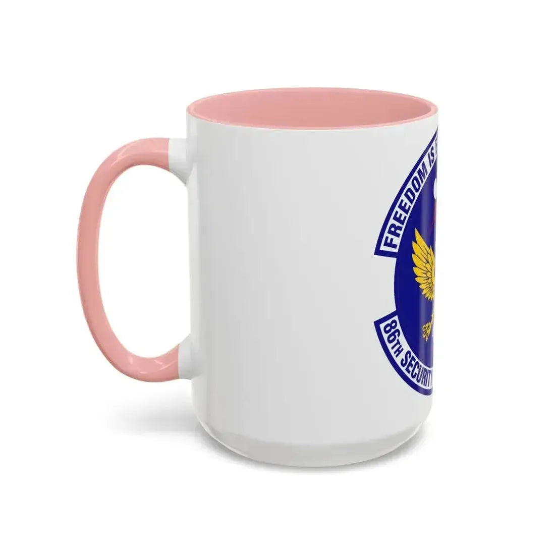 86 Security Forces Squadron USAFE (U.S. Air Force) Accent Coffee Mug - Go Mug Yourself