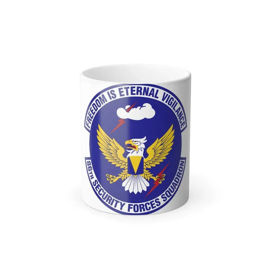 86 Security Forces Squadron USAFE (U.S. Air Force) Color Changing Mug 11oz - Go Mug Yourself