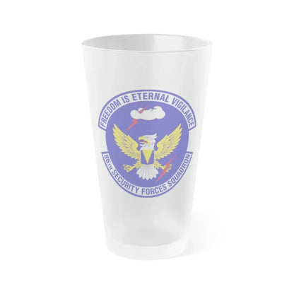 86 Security Forces Squadron USAFE (U.S. Air Force) Frosted Pint Glass 16oz 16oz Frosted - Go Mug Yourself