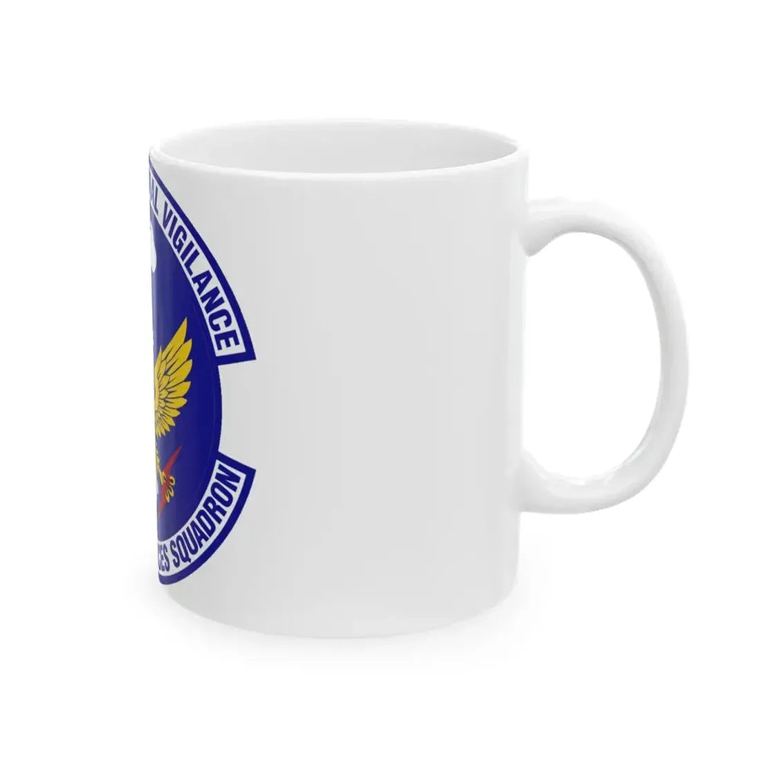 86 Security Forces Squadron USAFE (U.S. Air Force) White Coffee Mug - Go Mug Yourself