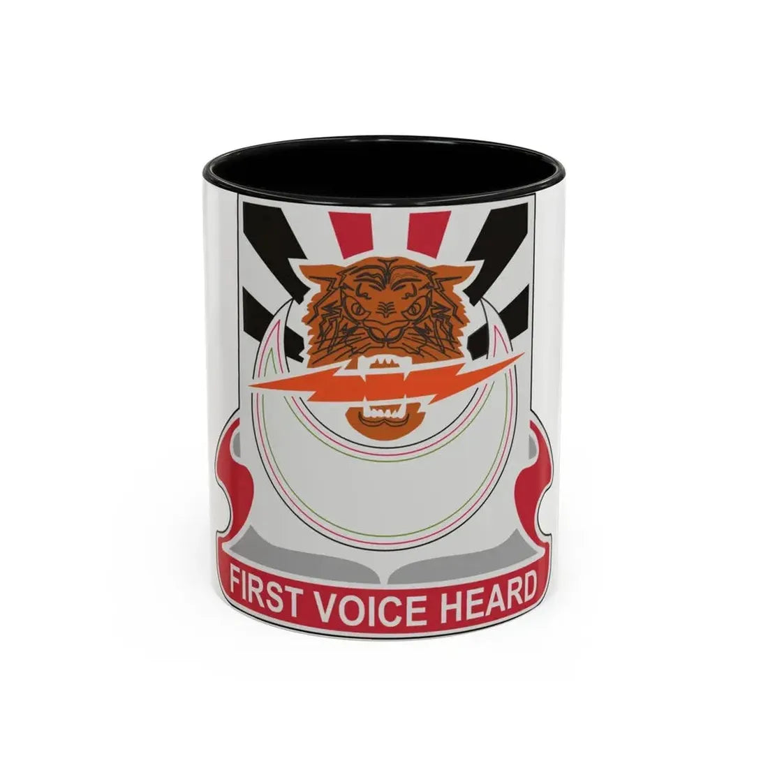 86 Signal Battalion (U.S. Army) Accent Coffee Mug 11oz Black - Go Mug Yourself