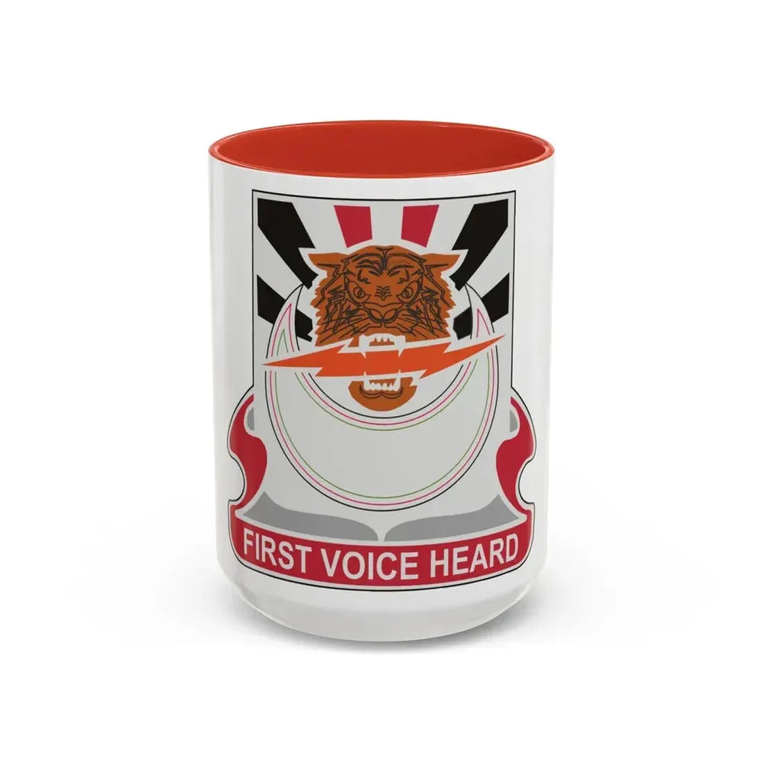 86 Signal Battalion (U.S. Army) Accent Coffee Mug 15oz Navy - Go Mug Yourself