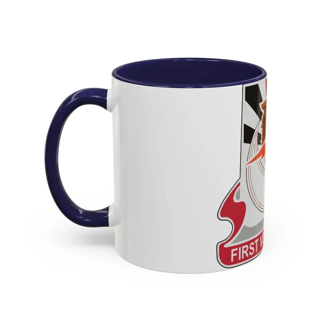 86 Signal Battalion (U.S. Army) Accent Coffee Mug - Go Mug Yourself