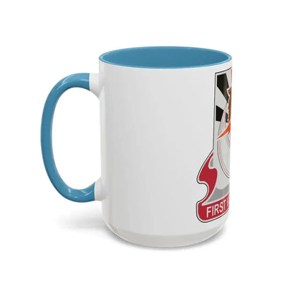 86 Signal Battalion (U.S. Army) Accent Coffee Mug - Go Mug Yourself