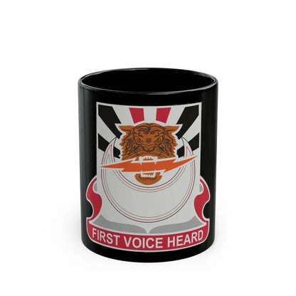 86 Signal Battalion (U.S. Army) Black Coffee Mug 11oz - Go Mug Yourself