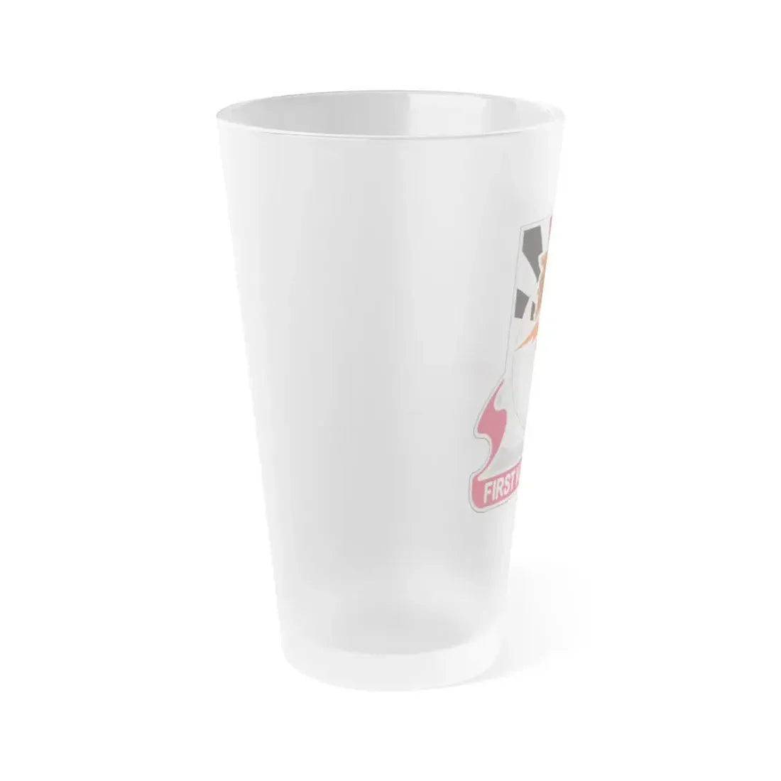 86 Signal Battalion (U.S. Army) Frosted Pint Glass 16oz - Go Mug Yourself