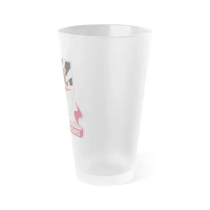 86 Signal Battalion (U.S. Army) Frosted Pint Glass 16oz - Go Mug Yourself