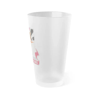 86 Signal Battalion (U.S. Army) Frosted Pint Glass 16oz - Go Mug Yourself