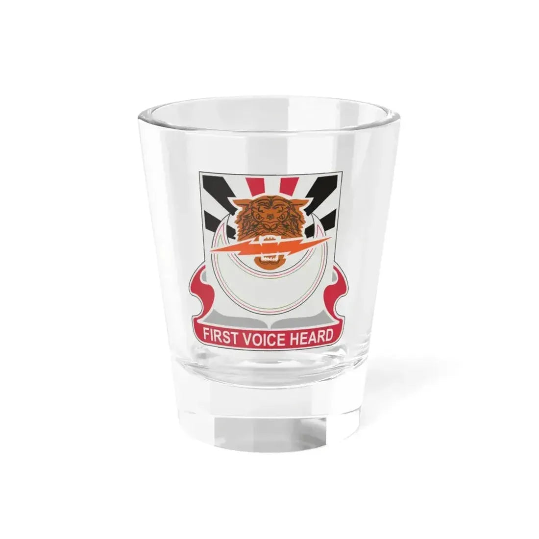 86 Signal Battalion (U.S. Army) Shot Glass 1.5oz 1.5oz - Go Mug Yourself