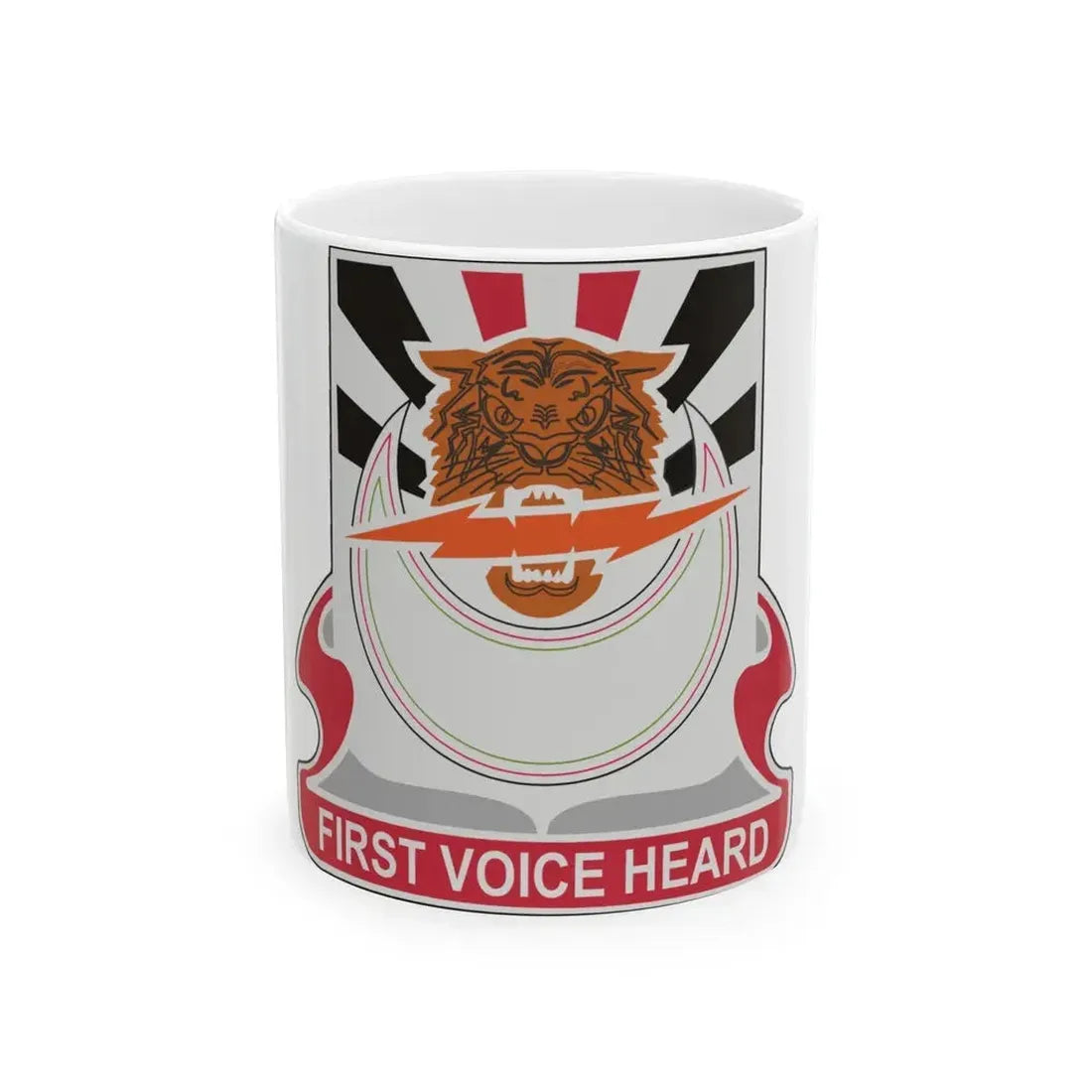 86 Signal Battalion (U.S. Army) White Coffee Mug 11oz - Go Mug Yourself