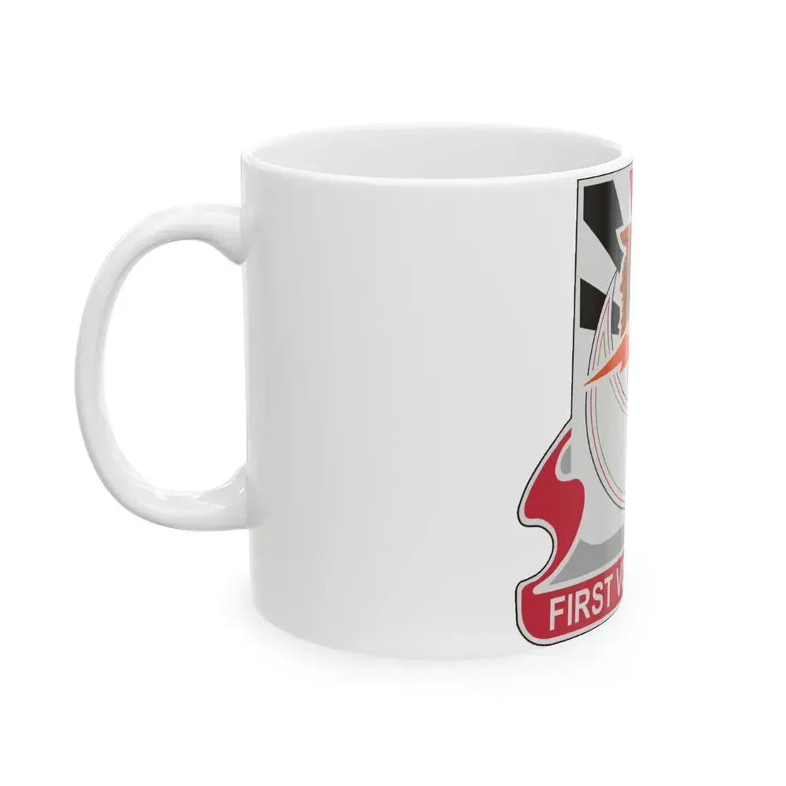 86 Signal Battalion (U.S. Army) White Coffee Mug - Go Mug Yourself