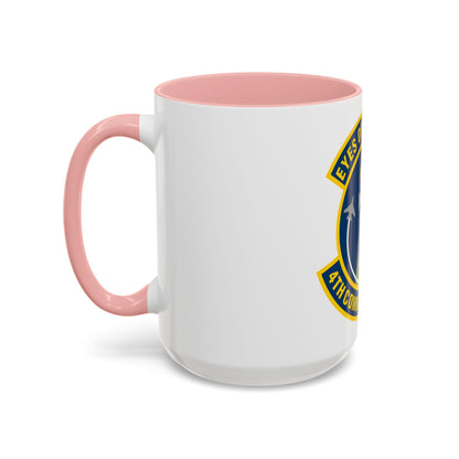 4 Combat Camera Squadron (U.S. Air Force) Accent Coffee Mug