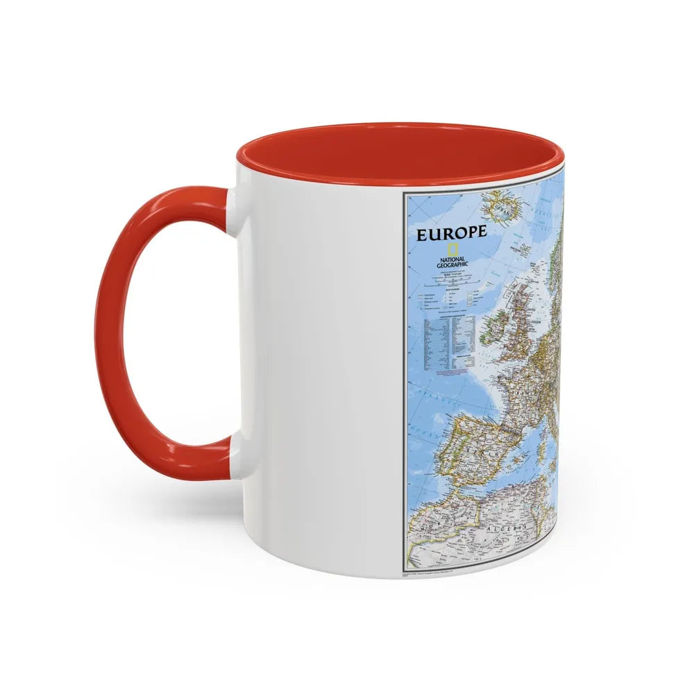 Europe (2004) (Map) Accent Coffee Mug-Go Mug Yourself