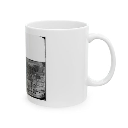 Richmond, Va. General View Of The Burned District (U.S. Civil War) White Coffee Mug