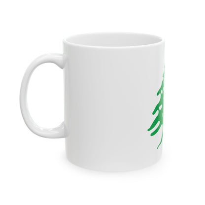 Arms of Lebanon - White Coffee Mug