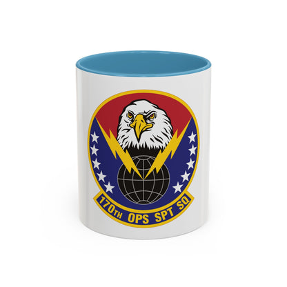 170th Operations Support Squadron (U.S. Air Force) Accent Coffee Mug