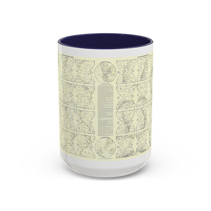Heavens, The 2 (1957) (Map) Accent Coffee Mug