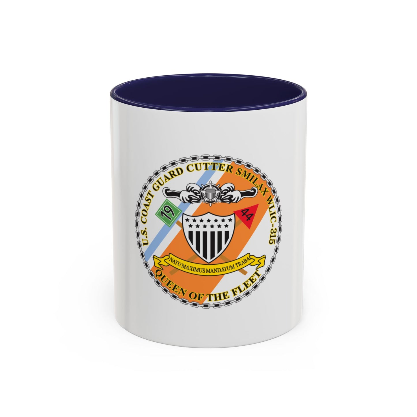 USCGC Simlax (U.S. Coast Guard) Accent Coffee Mug
