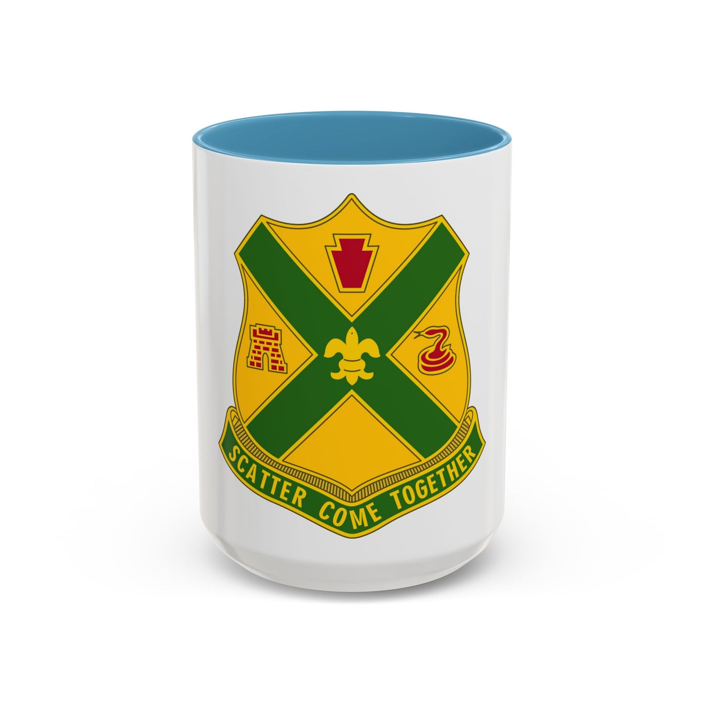 200th Field Artillery Battalion (U.S. Army) Accent Coffee Mug