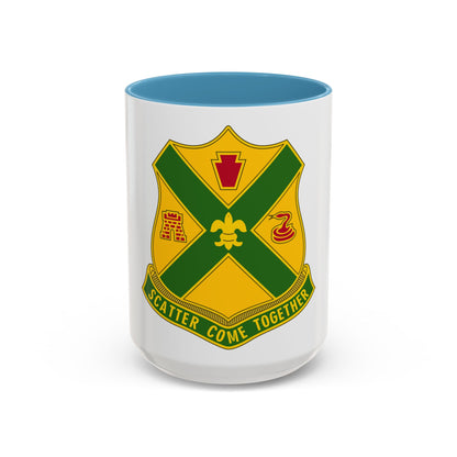 200th Field Artillery Battalion (U.S. Army) Accent Coffee Mug