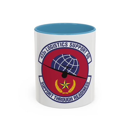 433d Logistics Support Squadron (U.S. Air Force) Accent Coffee Mug