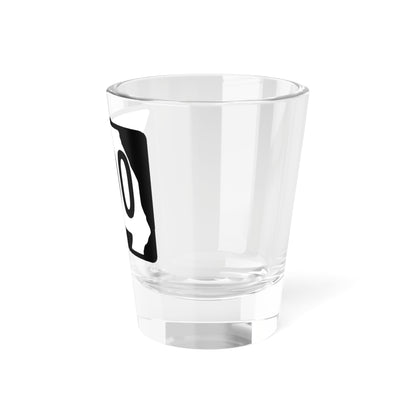 MO-000 template (Missouri) (Road Sign) Shot Glass 1.5oz